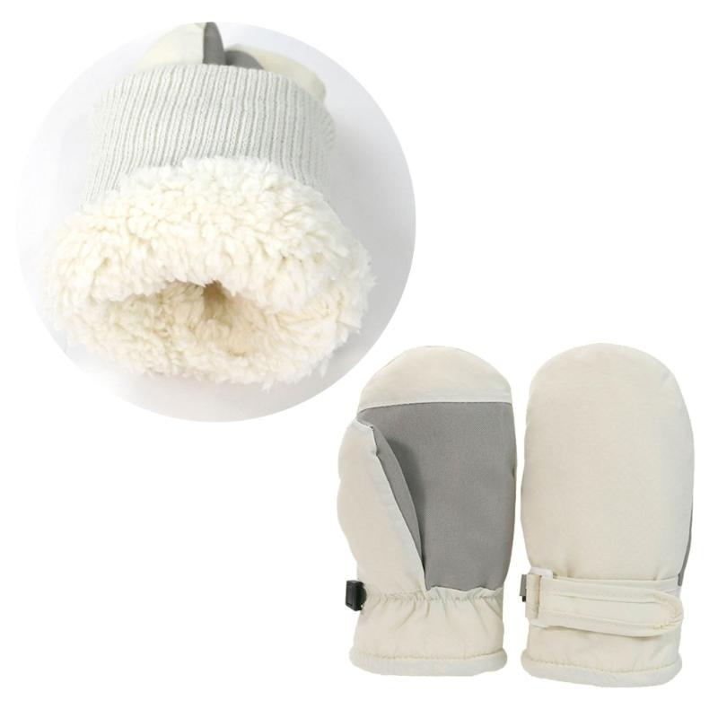 Winter Snow Gloves Waterproof Kids Ski Gloves Anti-skid Children Mittens Thermal Gloves for Outdoor Cycling Traveling