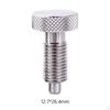 Hand Retractable Spring Plunger with Knurled Handle Quick Release Pins Portable Manual Extension