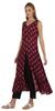 Phagun Indo Western Printed Flared Kurti For Womens Sleeveless Indian Traditional