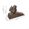 Iron Cartoon Door Stop No Animal AntiCollision for Indoor Bronze Puppy Solid Plug