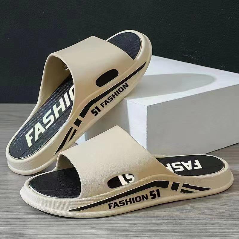 Damen Schwarze Vielseitige Dicksohlige Flache Sommer-Sandalen - Modische, Bequeme und Weichsohlige Slipper