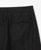 MILLO WOMEN Zipper Wide Trousers [Black]