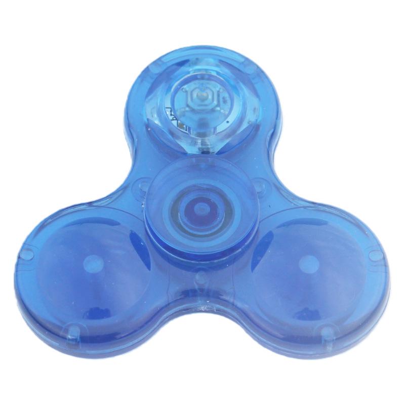Three-Finger Light-Up Fingertip Gyroscope EDC Decompression Toy for Kids