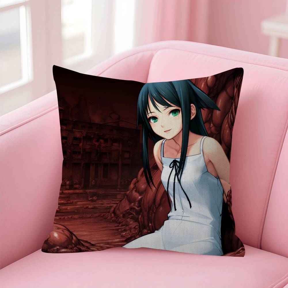 Horror Game SSaya No UUta Cushion Cover Pillowcase Upholstery Sofa Throw Pillow Home Decor Pillowcas