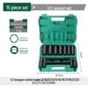10-Piece Multi-Spec Socket Wrench Set for Auto Repair