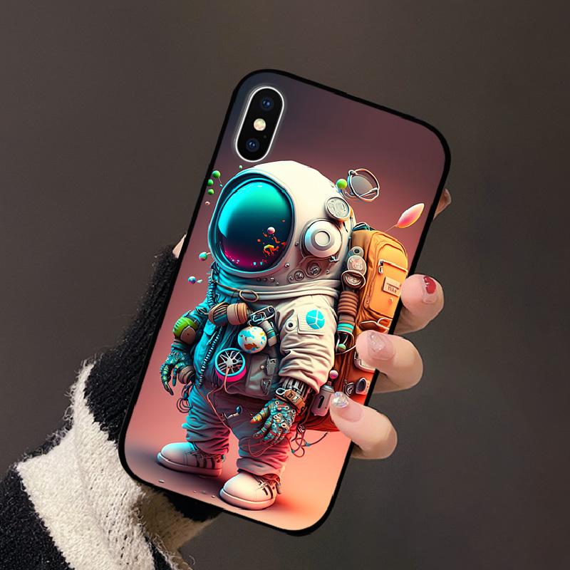 For Apple iPhone XS Case XS Max Soft TPU Silicon Phone Back Cover For iPhone X XR Fashion Color Printed Shockproof Housing Cases