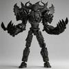 8 inch T13 Titan Demon Mecha acțiune figură 3D imprimat multi-articulat mobil robot model 5 culori pentru iubitorii de jocuri și decor de Halloween