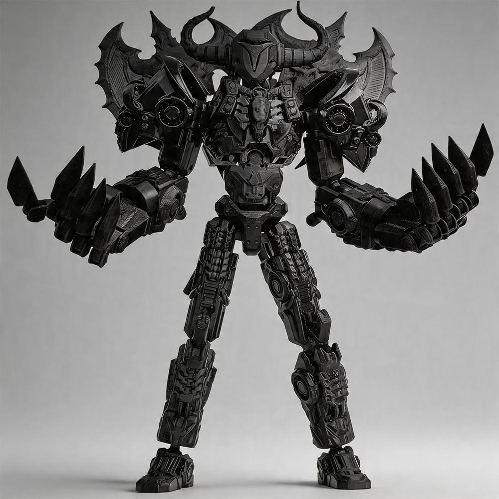 8 inch T13 Titan Demon Mecha acțiune figură 3D imprimat multi-articulat mobil robot model 5 culori pentru iubitorii de jocuri și decor de Halloween
