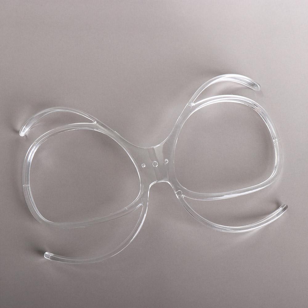 Motorrad-Windspiegel-Clip Brille Schmetterlings-Clip Brille Myopie-Rahmen-Einsatz Optischer Adapter