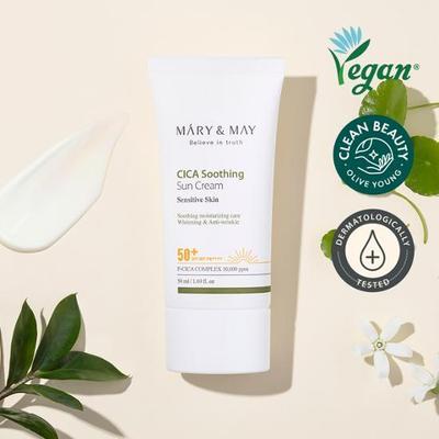 Mary & May Cica Soothing Sun Cream SPF50+ PA++++ 50ml