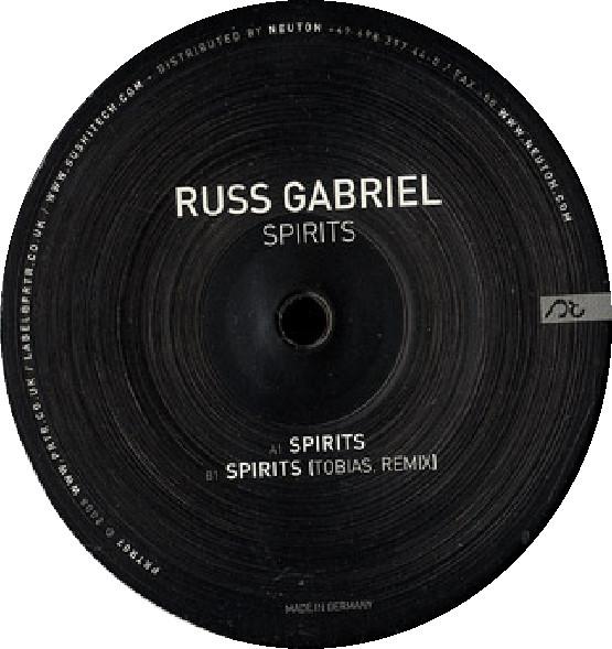 

12inch Record RUSS GABRIEL - Spirits PRTR07 Pariter 2008 UK Dance & Electronica Used