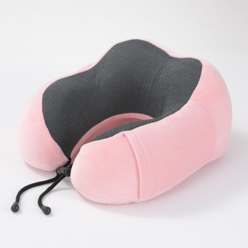 Hump-Shaped Memory Foam U-Shaped Neck Pillow for Office, Travel, and Business Trips