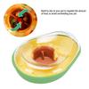 Avocado Pet Feeder Plastic Slow Feeder Dog Bowl Auto Food Dispenser Puppy Toy for Cats and Dogs Home