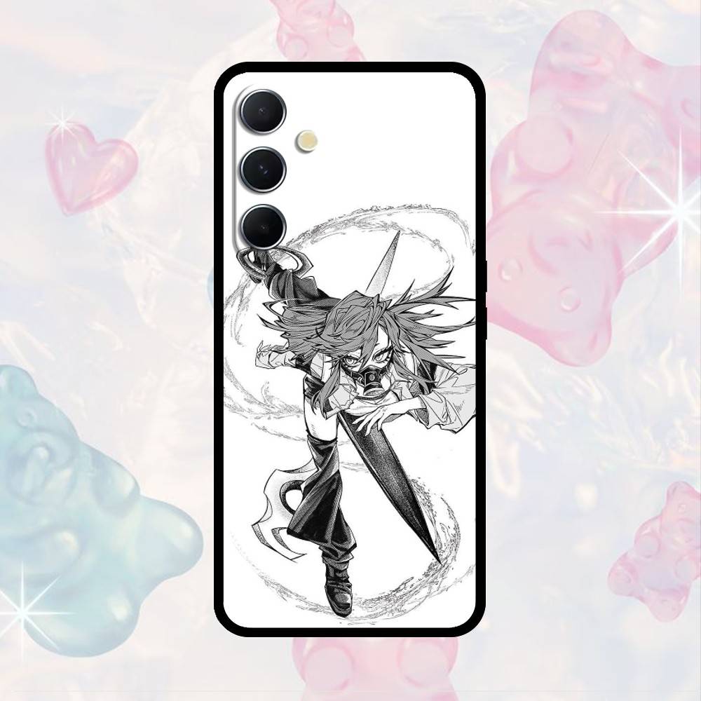 

AAA Rudo Zanka Ryou Engine Amo Phone Case For Samsung S25,S24,S21,S22,S23,S30,Ultra,S20,Plus,Fe,Note,10,9,5G Black Cover Samsung S25ULTRA