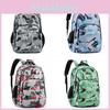 Fashion Oxford Block Backpack With Durable Straps For Daily Wear