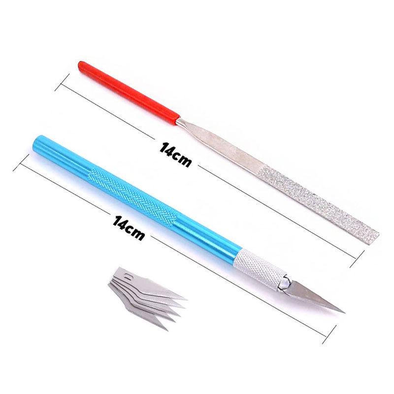 21-Piece Gundam Car Model DIY Tool Set