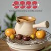 Chinese White Ceramic Tea Brewing Pot Set
