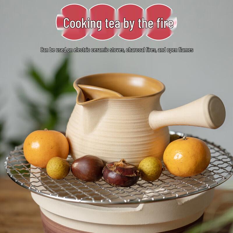 Chinese White Ceramic Tea Brewing Pot Set