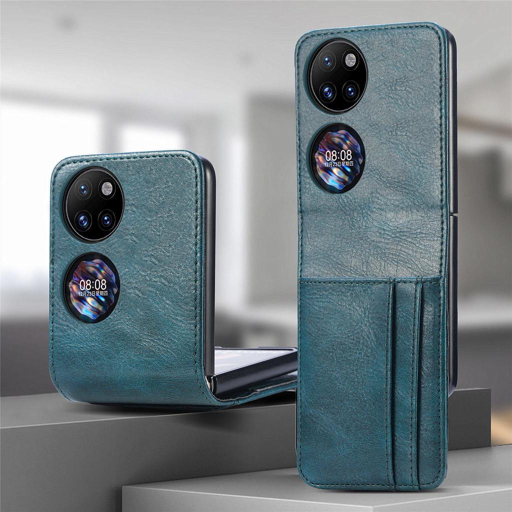 Compatible with Huawei P50Pokcet phone case flip zflip 3/4 card slot coin purse flip Japanese protective case