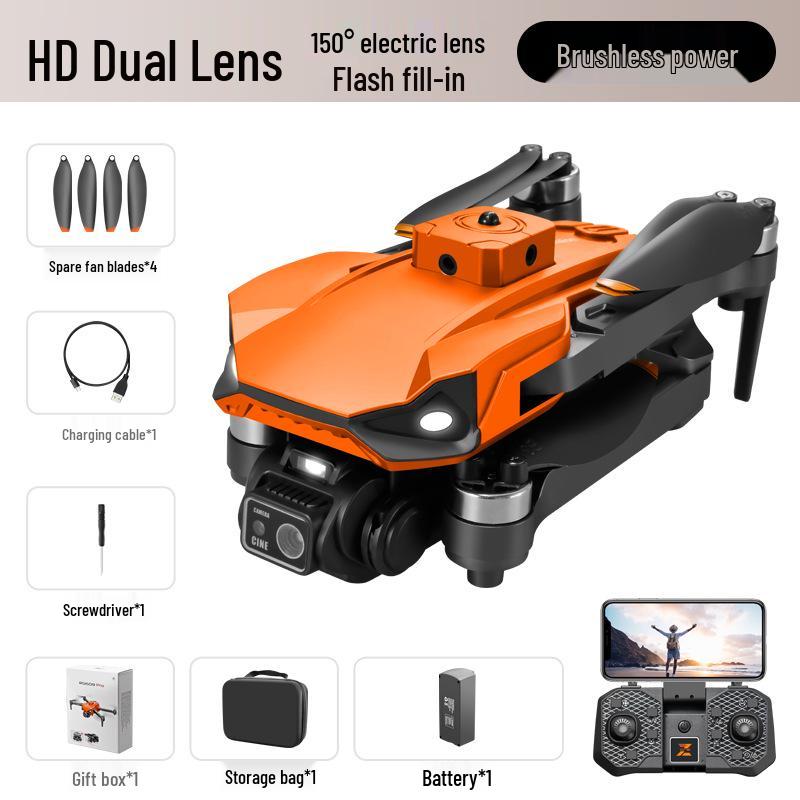 RG608PRO Night Vision Drone with Dual Camera, Optical Flow, Obstacle Avoidance, Brushless Motors, and Remote Control