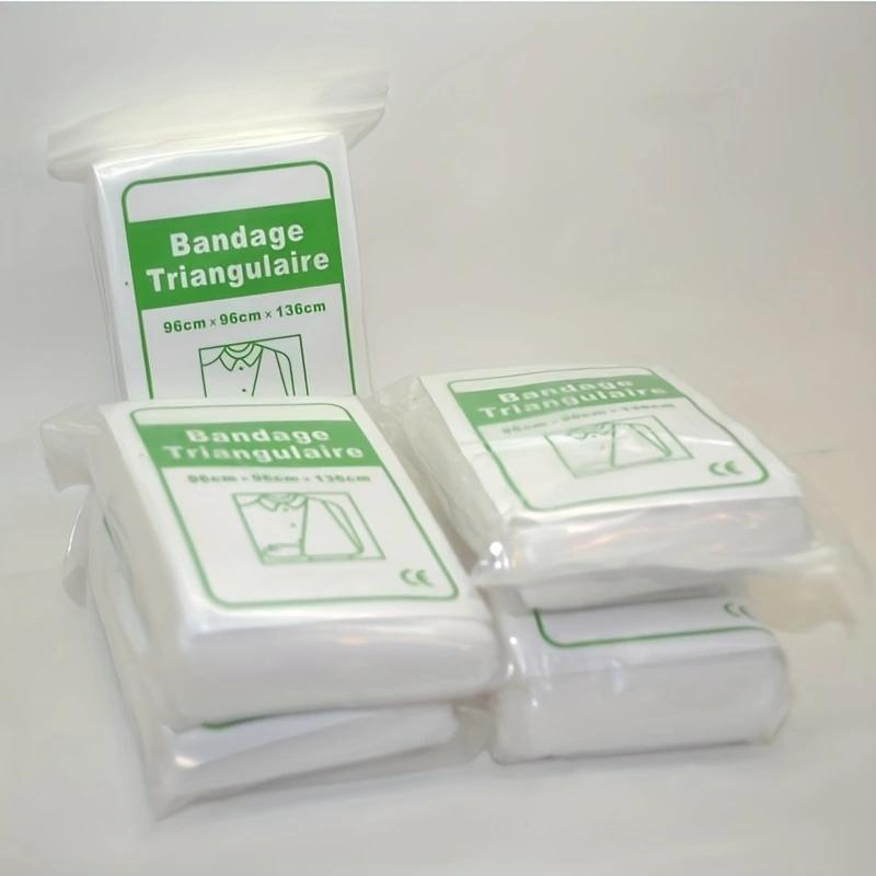 1Pc First Aid Kit Medical Bandage Fracture Fixation Triangular First Aid Bandage Emergency Camping Accessories