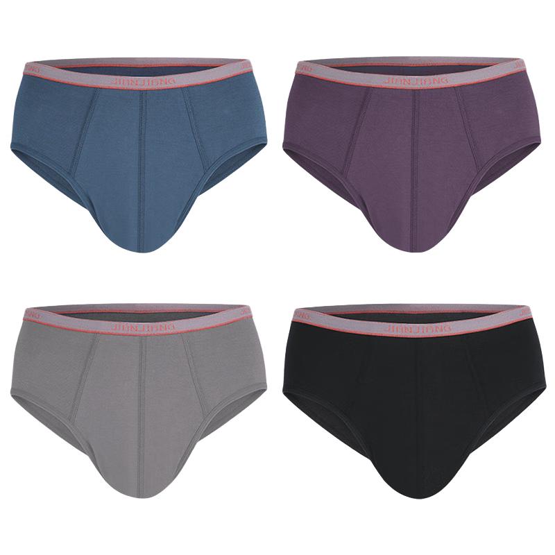 

Мужские дышащие трусы-слипы из волокна Jianjiang, 4 шт. L (165/85)