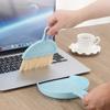 1 Set Mini Broom Dustpan Set Durable Compact Desktop Cleaning Brush Hanging Hole Design Brush Home Accessory