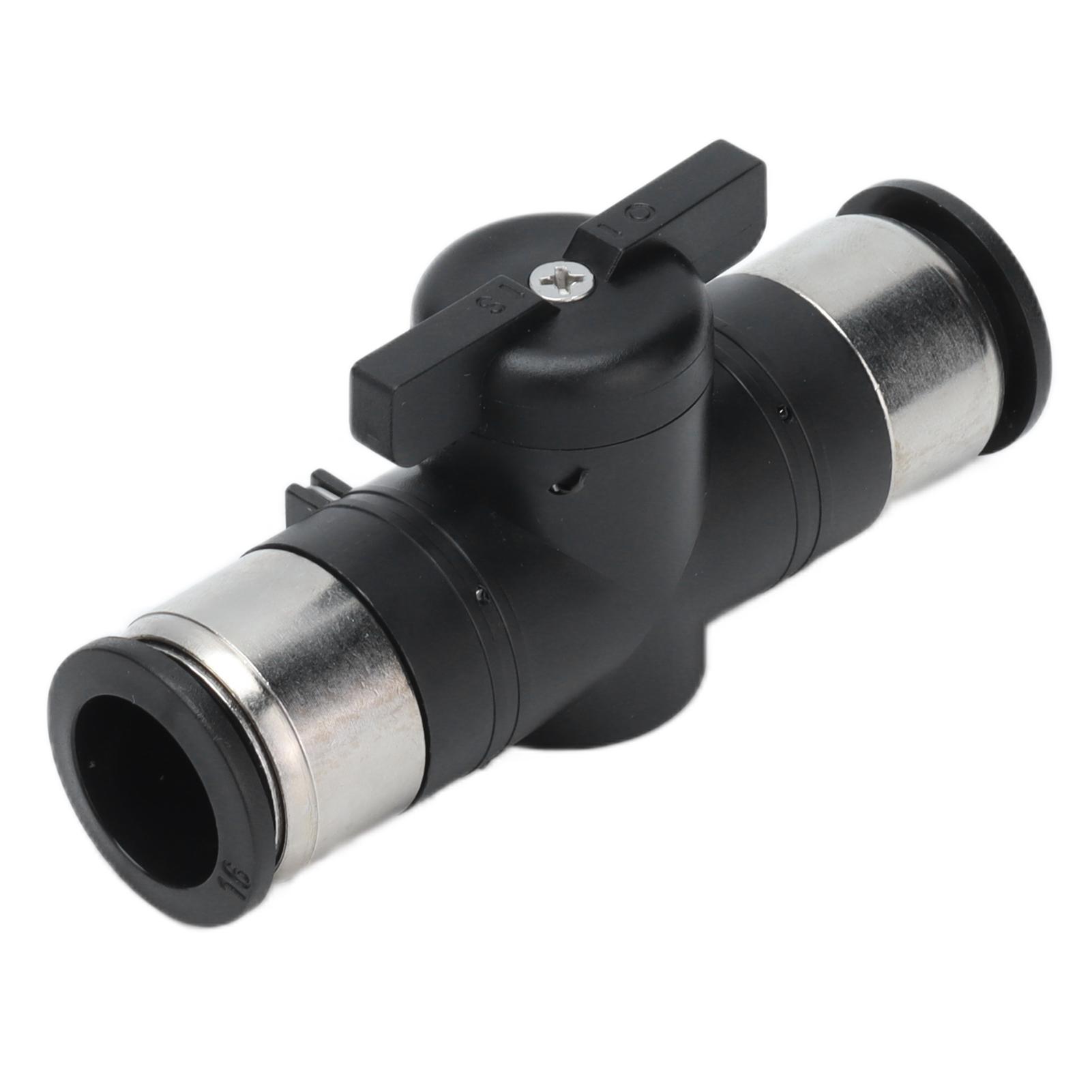 

Швидкознімне пневматичне кульове запірне арматура прямого з єднання Push To Connect для пневматичних інструментів