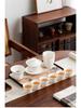 Lux Mutton Fat White Porcelain Kung Fu Tea Set: Gaiwan & Teacup with Portable Gift Box