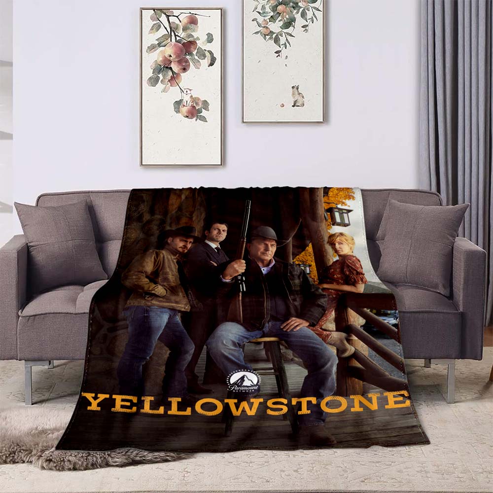 

2026 New ModelYellowstone National Park printed blanket, suitable for sofas and beds, is an ideal birthday gift and keepsake. 75x90cm