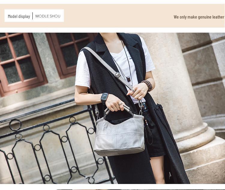 2023 Nowa damska torebka ze skóry naturalnej - Torebka na łańcuszku z bydlęcej skóry najwyższej jakości