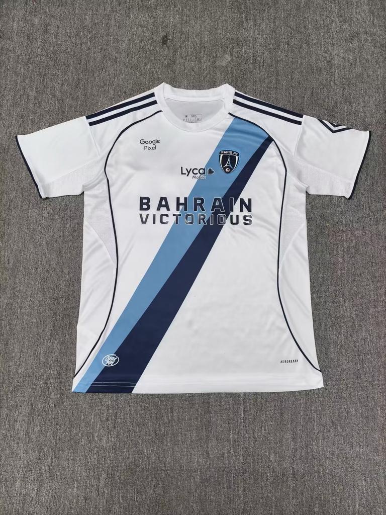 2526 Thai Football Fan Jersey Santos Marseille America Mallorca Short-sleeved Quick-drying T-shirt New La Liga