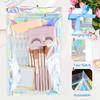 30pcs Gift Bags, Colorful self sealing bag, transparent bone bag, sealed bag, beauty accessory packaging bag