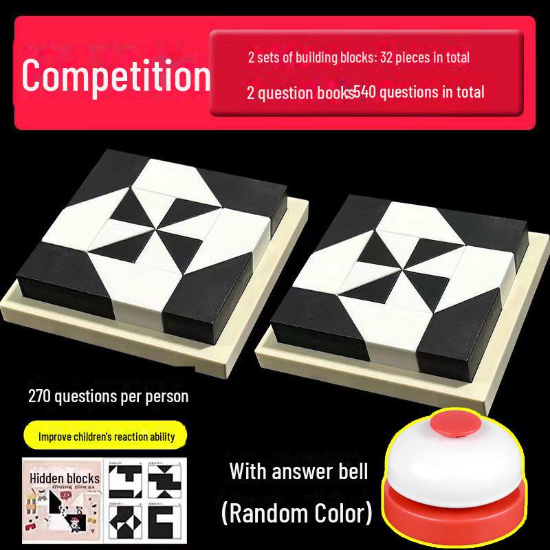 Interactive Educational Puzzle Blocks for Kids: Boost Spatial Thinking & Imagination