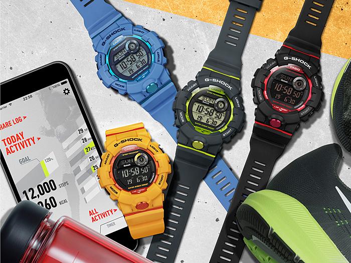 Casio Men's Resin 200M Water Resistant Digital Shock Resistant Quartz Watch GBD-800-8