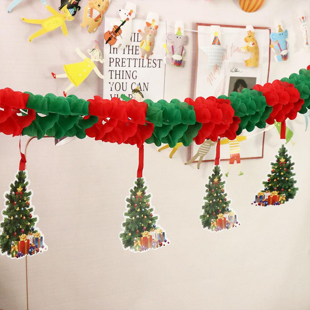 2,7 m Weihnachtsdecken-Layout-Flaggen Beeindruckende Dekorative Weihnachten Weihnachtsmann Banner Wandbehang Weihnachtsbanner Dekorationen