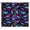 Curtain Cartoon Dinosaur Chameleon 3D Digital Printing Blackout Curtain Punching