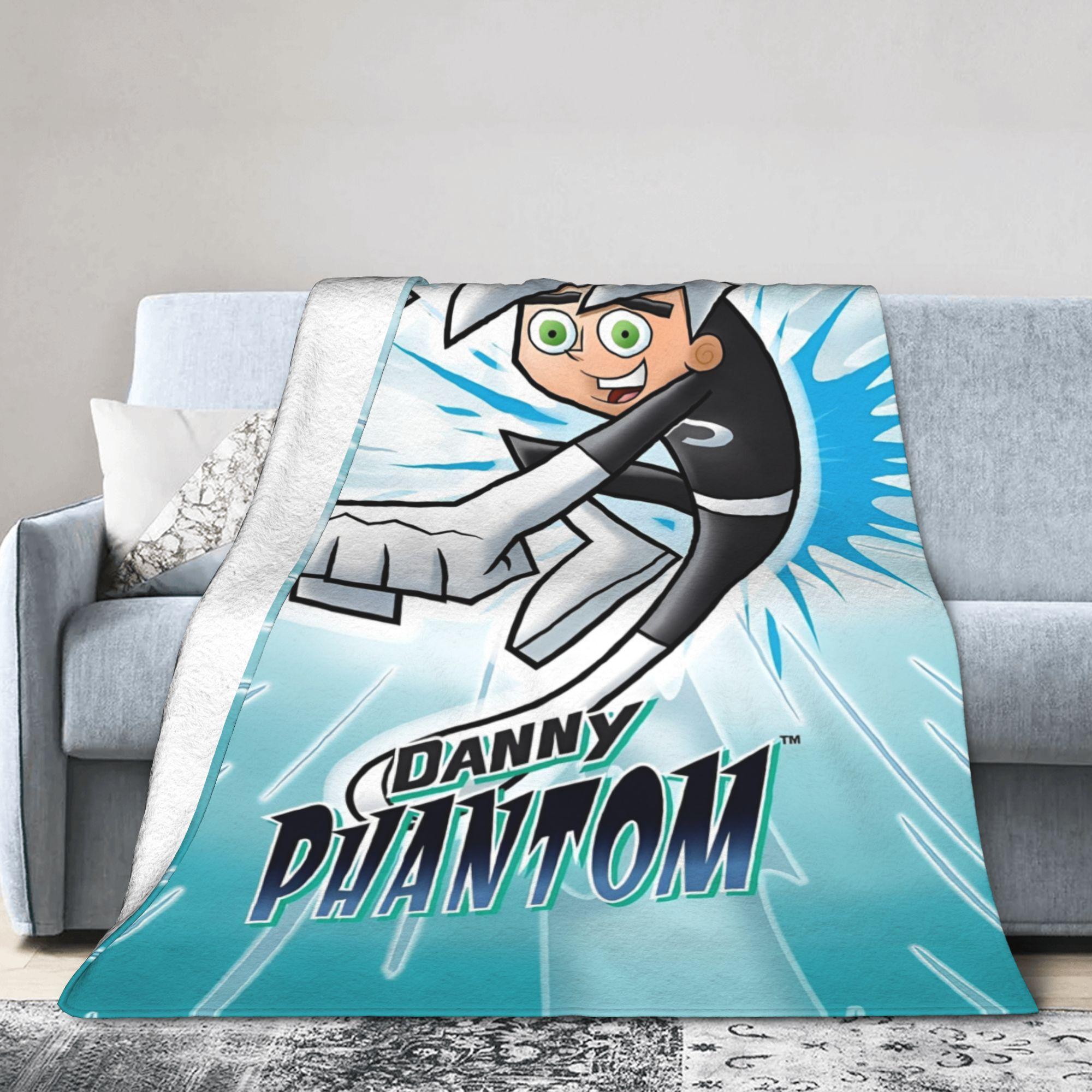 Y2K Dannys Phantoms Blanket Lightweight Thin Flannel Comfortable Throw Blanket Machine Washable 75X95CM