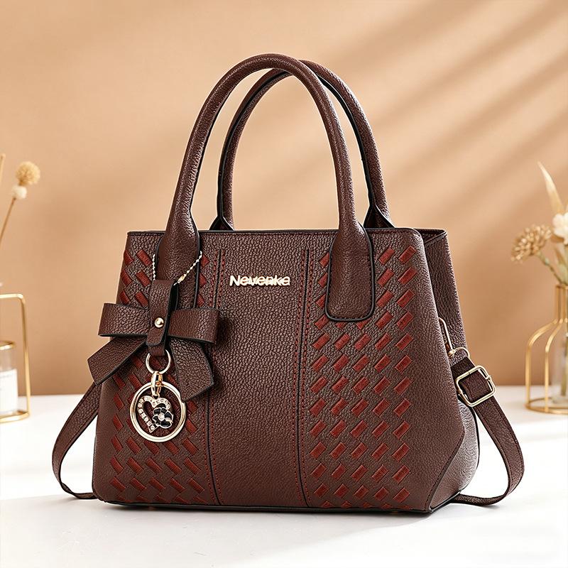 Fashion Korean Design High-Grade Handbag For Girls, Multi-purpose Top Handle Shoulder Crossbody Matching Bag
