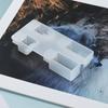 1 Pc Imitation Mountain Silicone Mold Succulent Small Craft Flower Pot Concrete Cement Pottery Mold Suitable For USB Flash Drive