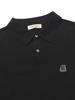 NORDISK Short Sleeve Polo Sweater - M_Charcoal