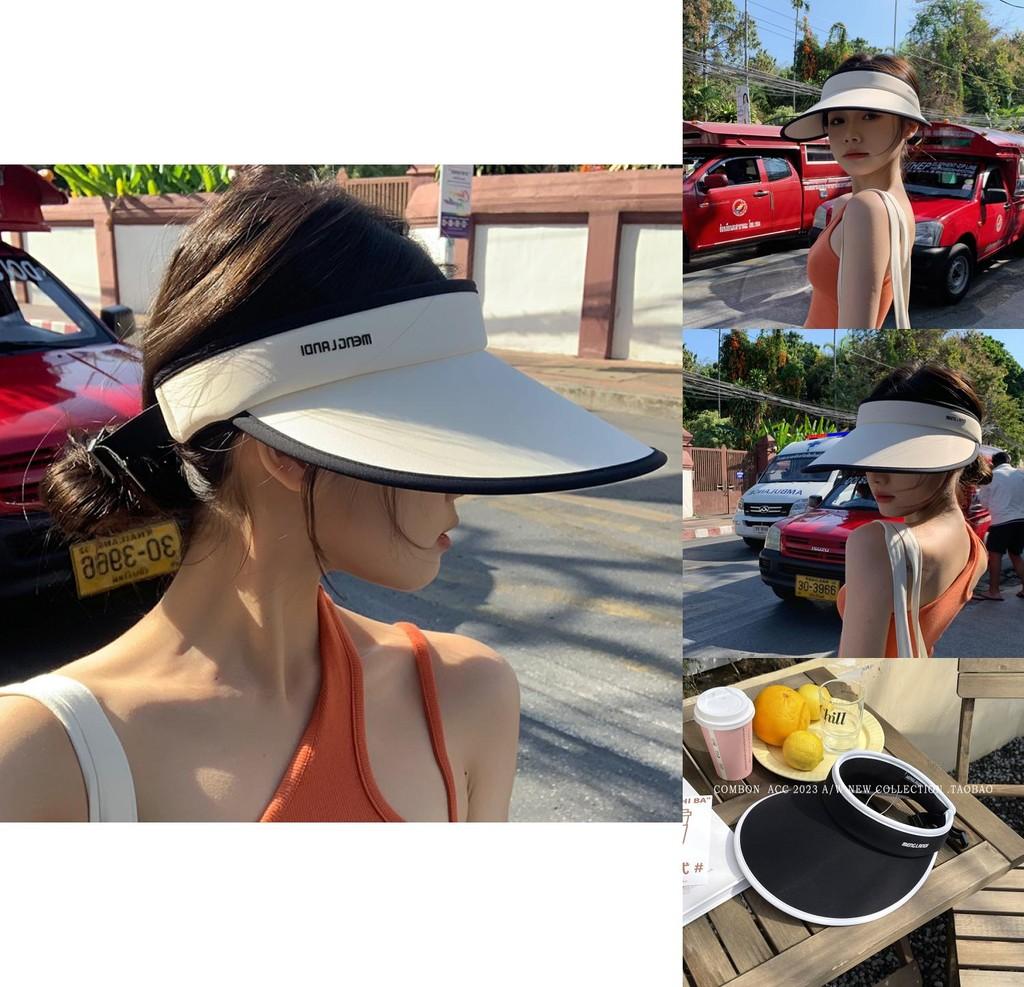 Stylish Adjustable Uv Protection Wide Brim Sun Hat For Women Breathable And Fashionable