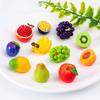 Micro Landscape Fruit Resin Crafts Decoration Strawberry Pomegranate Apple Grape