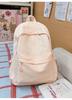 Korean Mori Sweet Soft Girl Travel Backpack High Value College Style Embroidery Flower Middle School Student Backpack