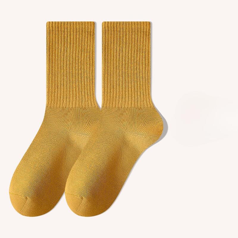 Boneless Antibacterial Socks, Pure Cotton Socks for Autumn and Winter, Men's Long Stockings, Anti-odor Autumn Breathable Sweat-absorbing Socks