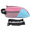 Borsa da Tubo Superiore per Bici Capacità 0,8L Borsa Triangolare in Poliestere per Telaio Bici Ciclismo su Bici da Strada