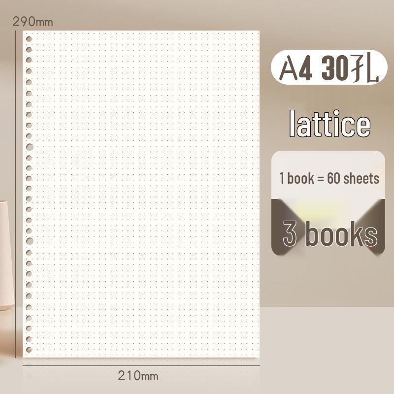 GoodNotes Refill: B5 Binder, A5 Replacement, A4 Loose-Leaf Notebook, Blank Grid Paper
