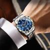 BINBOND Luminous Waterproof Quartz Wristwatch for Men Accurate Luxury Auto Date Chronograph Men's Watch Fashion Durable Reloj