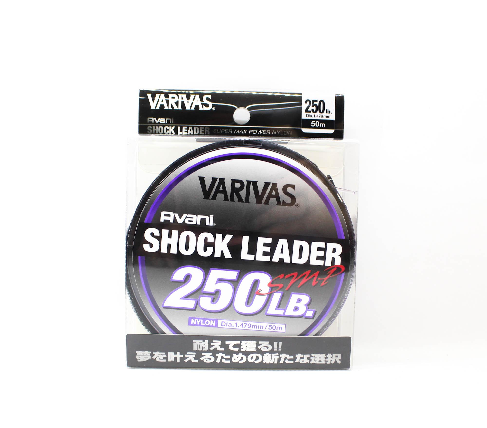 

Varivas Нейлоновый Avani SMP Шок-лидер Леска 50м 250lb (0112) чистый/фиолетовый