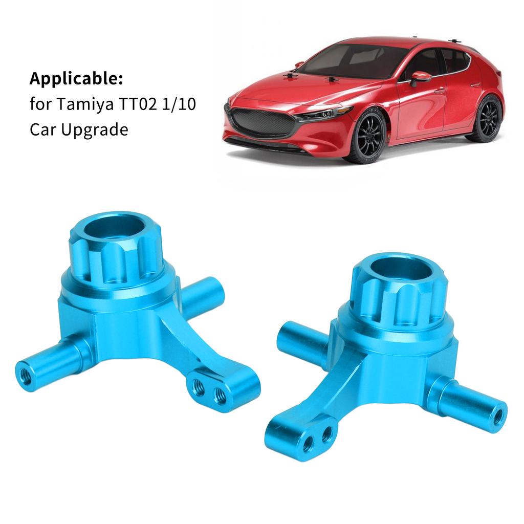 Aluminum Alloy Front Knuckle Arms Steering Cup for    02 1Celsius10 RC Car Upgrade Parts